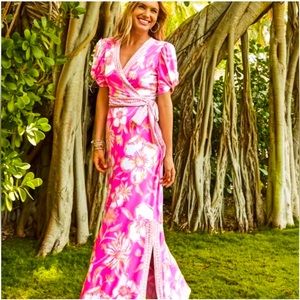 NWT Lilly Pulitzer Sailynn Maxi set top Small bottom XS